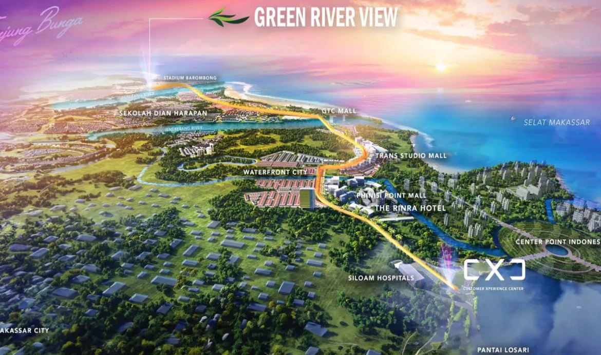 Rumah XYZ LIVIN TANJUNG BUNGA "GREEN... Makassar Sulawesi Selatan Eko Wahyudi 085235111122 ASA INDONESIA BRIGHTON