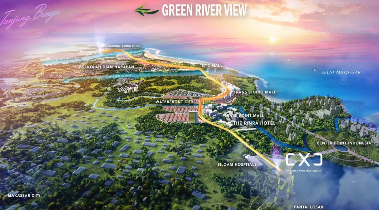 Rumah XYZ LIVIN TANJUNG BUNGA "GREEN... Makassar Sulawesi Selatan Eko Wahyudi 085235111122 ASA INDONESIA BRIGHTON