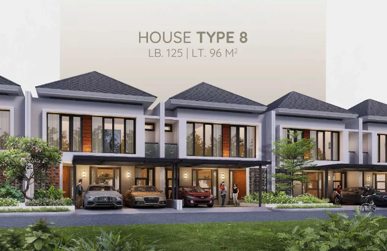 Rumah THE BOTANICA SIGNATURE PADJAJARAN Bogor Jawa Barat Eko Wahyudi 085235111122 ASA INDONESIA BRIGHTON
