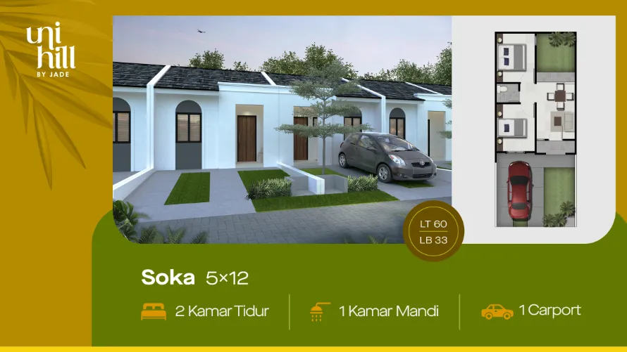 Rumah UNI HILL Gresik Jawa Timur Eko Wahyudi 085235111122 ASA INDONESIA BRIGHTON